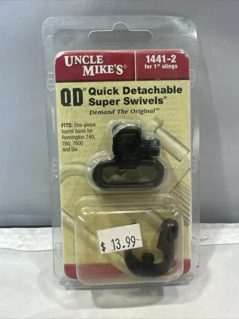 Uncle Mikes Qd Quick Detachable Super Swivels Model 1441-2 For 1" Slings