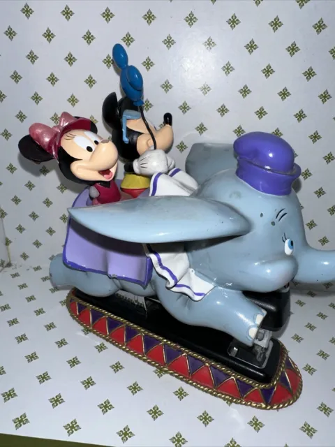 Vintage Walt Disney World Dumbo The Flying Elephant Stapler Mickey& Minnie Mouse