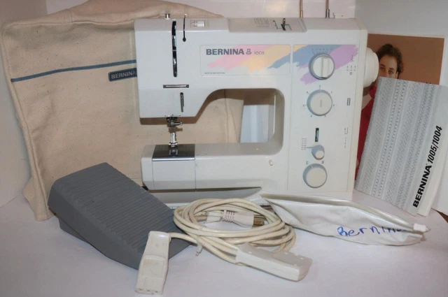 Bernina 1005 Sewing Machine Cover Accessories LOT RARE FREE SHIPPING! Bernina 1005 Sewing Machine Cover Accessories LOT RARE FREE SHIPPING!
