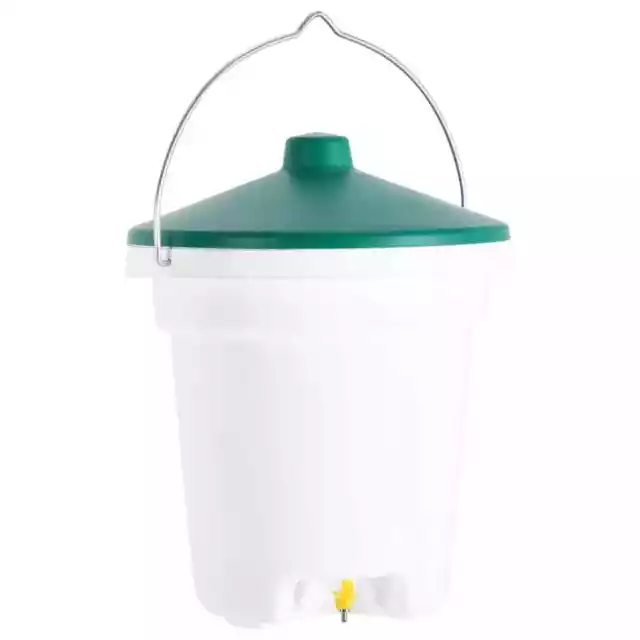 vidaXL Poultry Drinker with Nipples 12 L GHB