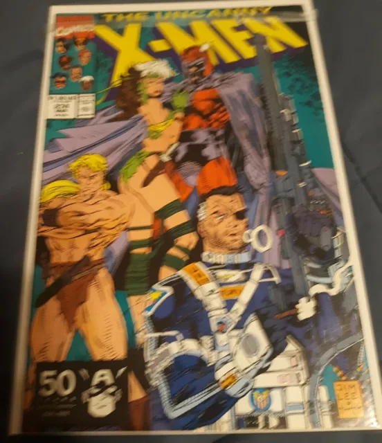 Uncanny X Men #274 (1991) 1ST APP MANACLE, 3RD GAMBIT & 1ST ROGUE BIKINI - MINT