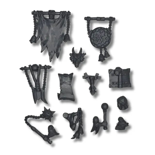 Skaven - PLAGUE MONKS UPGRADES - Warhammer Age of Sigmar Bitz Banners Weapons