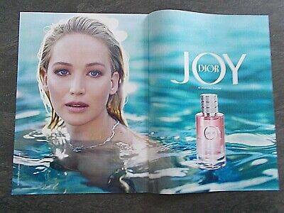 Dior Joy de 2018 Dior Publicité papier Parfum Perfume Ad  C 