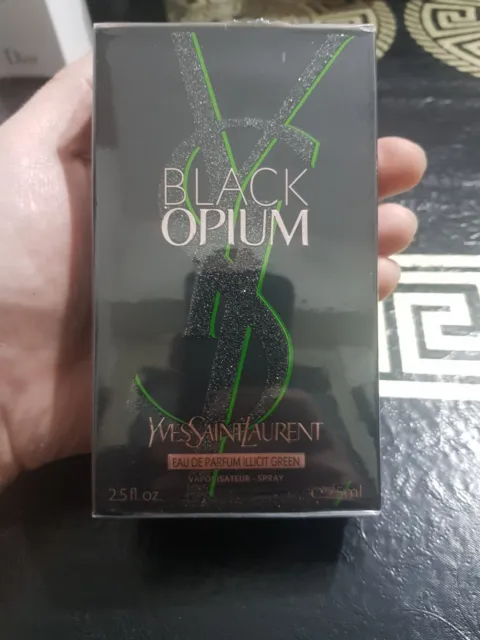 Ysl YVES SAINT LAURENT Black Opium Illicit Green - eau de parfum donna 75 ml