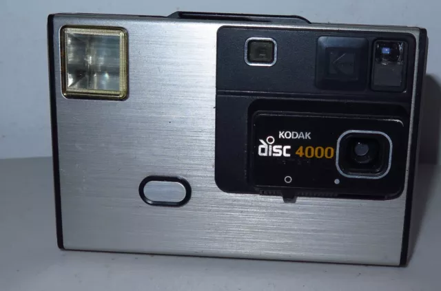Vintage Kodak Disc 4000 Camera with disc film USA