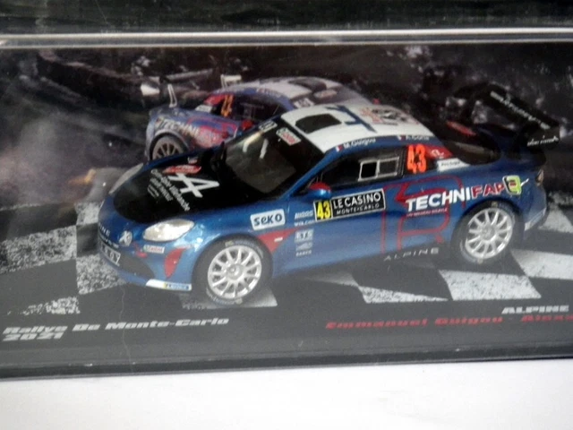 Alpine A110 Rally R-GT #43 – Guigou/Coria – Rally Montecarlo 2021 – Scala 1/43 Metal - Foto 2