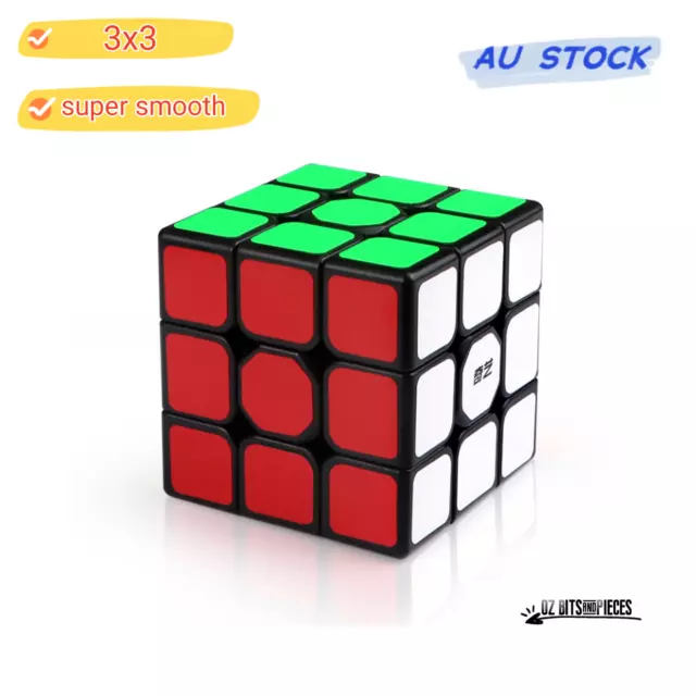 3x3 Magic Cube  Puzzle Super Smooth Fast Speed Cube Puzzles Kids Toys AU Stock