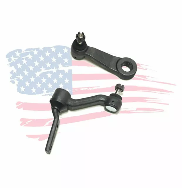 2 New Pc Steering Kit for Chevrolet GMC Izusu Oldsmobile Idler and Pitman Arm