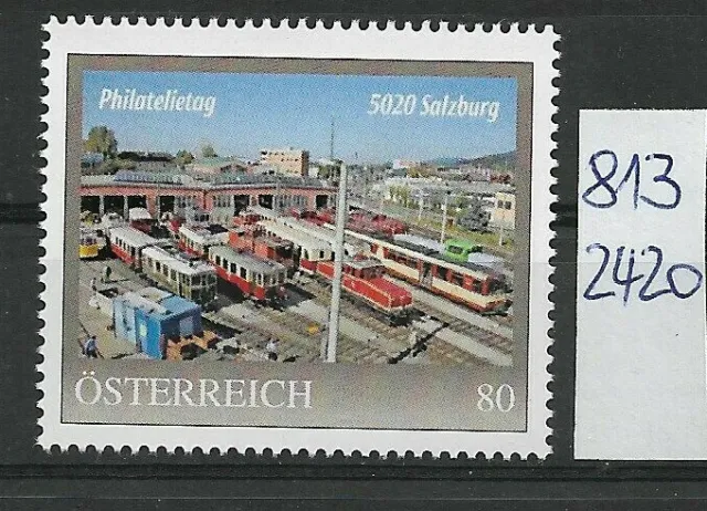 Österreich PM personalisierte Marke Philatelietag 5020 SALZBURG 8132420 **