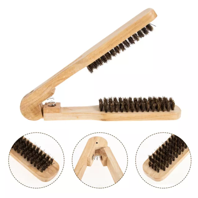 Straightening Hair Comb Bristle Splint Straightener Modeling