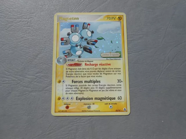 Pokemon Card Block EX - Legend Creators 22/92 Magneton 70PV HOLO RARE - FR