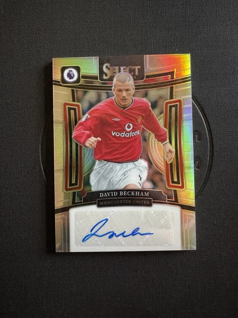 2022-23 Panini Prizm Premier League David Beckham Flashback