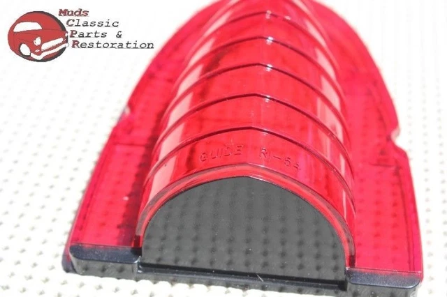 54 Chevy Guide Style Taillight Stop Brake Light Lamp Lens Bel Air 150 210 New