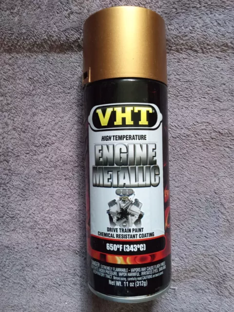 VHT SP404 Engine Metallic Gold Flake Paint Can - 11 oz