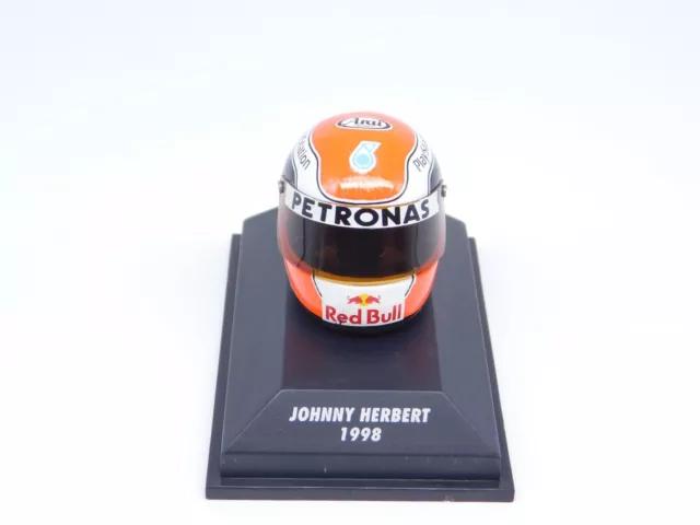 Minichamps 1:8 Scale F1 Sauber Petronas Helm Johnny Herbert 1998 Formel 1