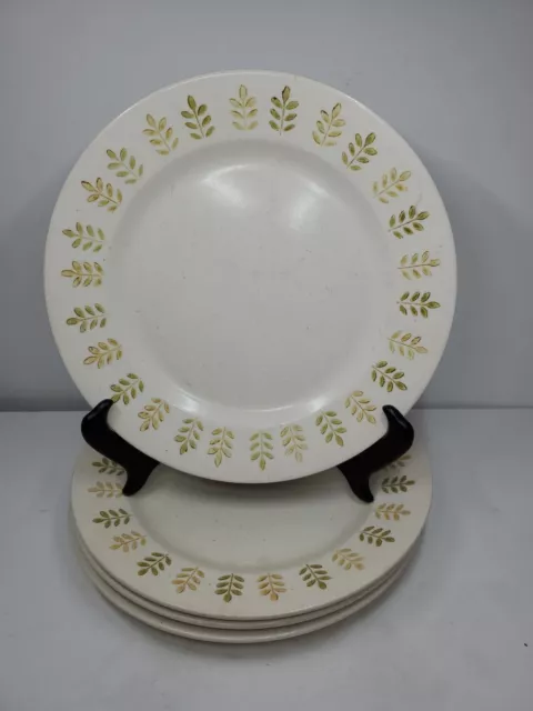 4 Metlox Poppy Trail Pepper Tree California Dinner Plate 10⅝" Vernon Provincial