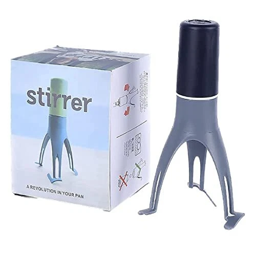 Automatic Food Stirrer With Speed Adjustment (Grey)