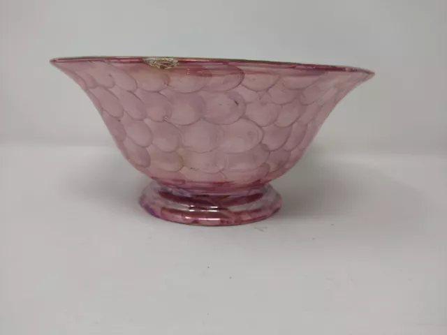 MALING PEONY ROSE large vintage FRUIT BOWL 2