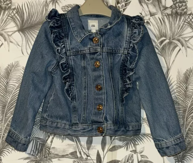 Girls Age 3-4 Years - River Island Denim Jacket