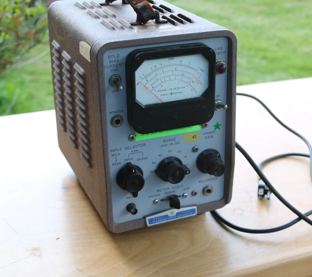 Hewlett Packard HP 415B Standing Wave Indicator - as/is -