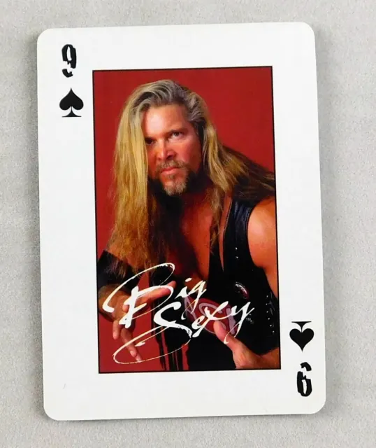 Kevin Nash WCW Pro Wrestling Playing Card 9 Spades Wrestler NWO WWE