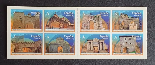 Sellos España 2014. Carnet Arcos Y Puertas Monumentales · Edifil Nº 4838-4845