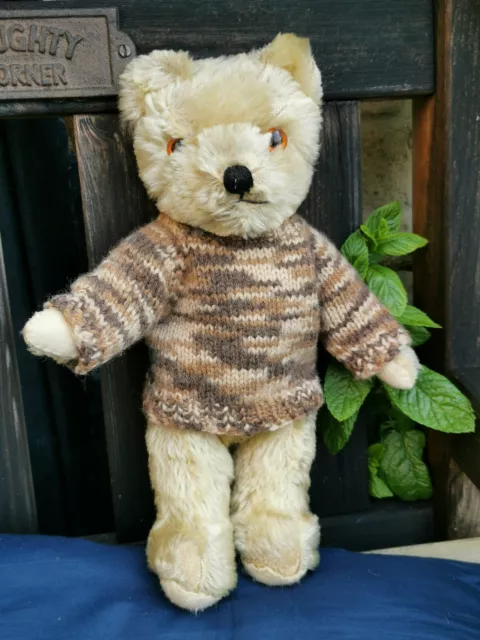 HAND KNITTED TEDDY bear clothes 🧸 Jumper £5.49 - PicClick UK