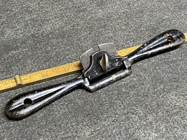 Vintage Stanley No. 64 Flat Bottom Spokeshave All Original USA