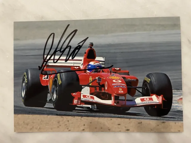 Marc Gene Ferrari Formula 1 F1 Signed Autograph Photo 13 X 18