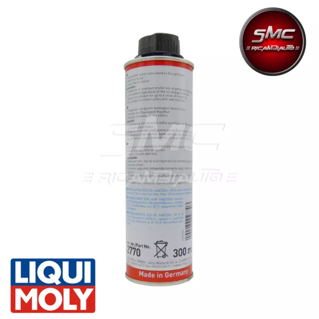 Liqui Moly 2770 Hydraulic Lifter Additive 300 ml Additivo Punterie Idrauliche 2