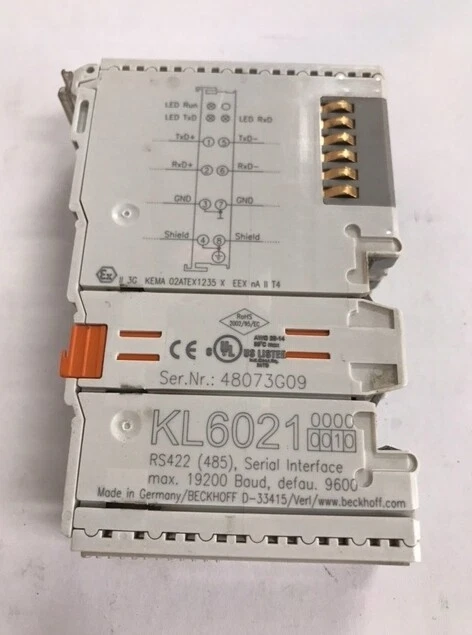 Beckhoff KL6021 /#Z Q01N 7201
