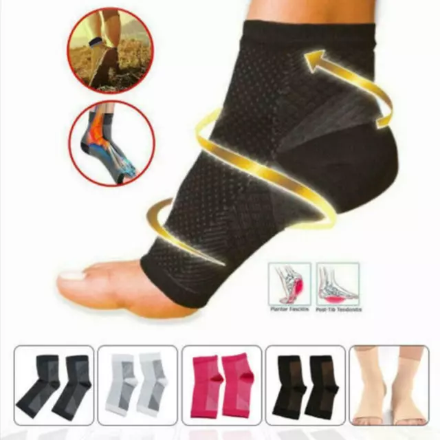 Dr-Sock Soother Magnetic Anti Fatigue Compression Foot Support Brace Sleeve Y0E1