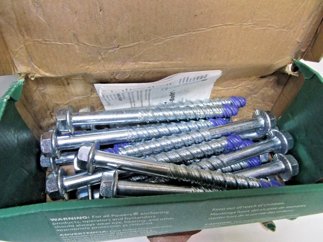 HILLMAN 1/2" x 6" WEDGE BOLT + ANCHOR / 372176 / 20-Pack