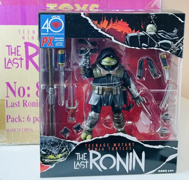 Teenage Mutant Ninja Turtles The LAST RONIN 5”Figure Previews Exclusive TMNT New