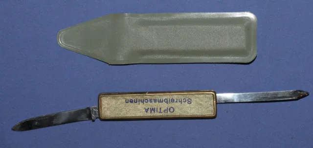 Vintage German pocket folding knife with sheath