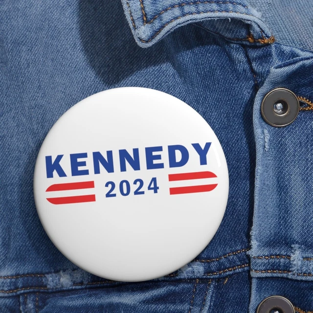 ROBERT F KENNEDY Jr 2024 Campaign Pin Button Badge 12.00 PicClick