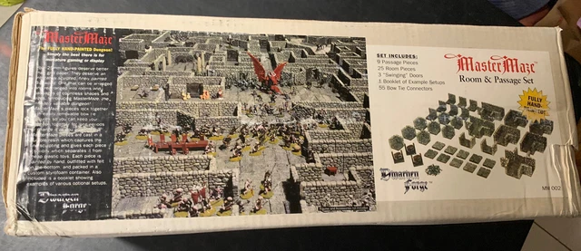 Dwarven Forge Master Maze Room & Passage Set MM 002 Original Dwarven Forge Master Maze Room & Passage Set MM 002 Original