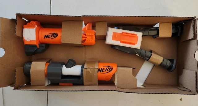 OPEN BOX Nerf N-Strike Modulus Long Range Upgrade Kit Bi-Pod Scope Barrel