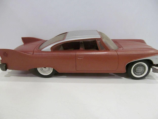 Vtg JO-HAN 1960 CHRYSLER FURY Plastic Model Dealer Sales Promo CAR Made USA