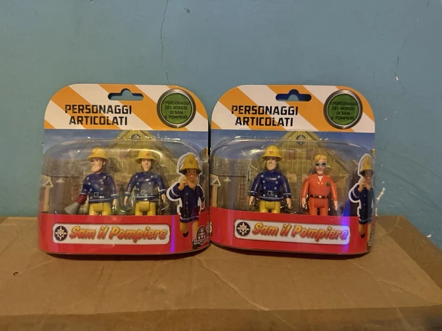 Giocattolo Sam Il Pompiere Barca Barca Titan Sam Il Pompiere – 32 Cm, Galleggia E Spruzza Acqua, Con  Personaggio Sam, Per Bambini 3+