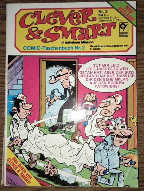 Clever & Smart Comic-Taschenbuch Nr. 2 sehr guter Zustand