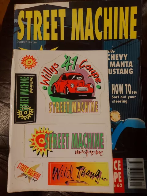 Street Machine Magazine October 1991 55 Chevy 31 Model A