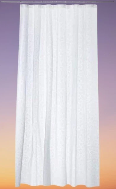SVARTSTARR White/Grey Shower Curtain, 180x180 cm - UK
