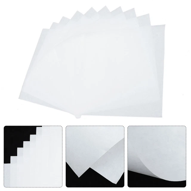 30 Sheets Feuille De Papier De Pesée Papiers D'expérience Papier Filtre