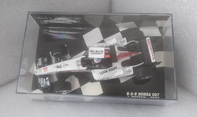 F1 1/43 BAR Honda 007 – Anthony Davidson, GP Malaisie 2005, Minichamps (Occasion)
