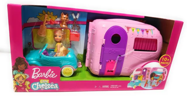 Barbie Club Chelsea Camper Playset Complete Brand New