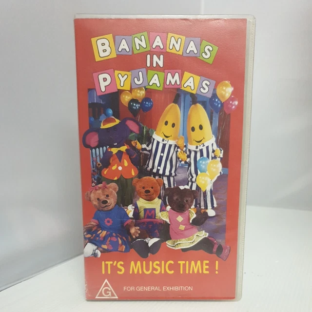BANANAS IN PYJAMAS It's Music Time! VHS Video Tape ABC Kids 17