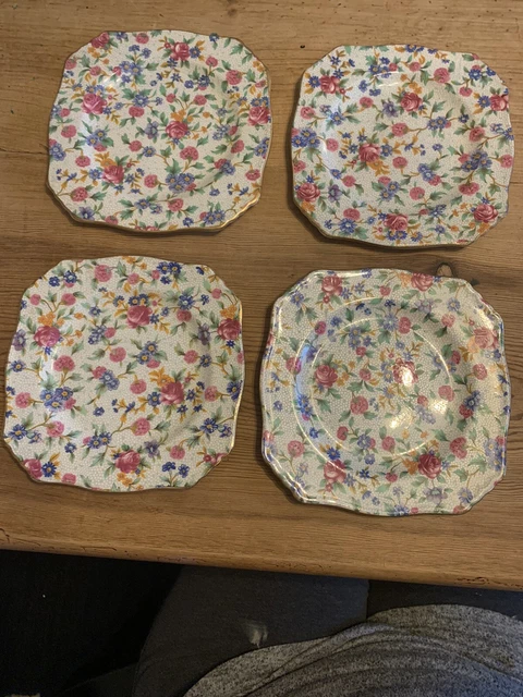 Royal Winton “Old Cottage Chintz ” Plates