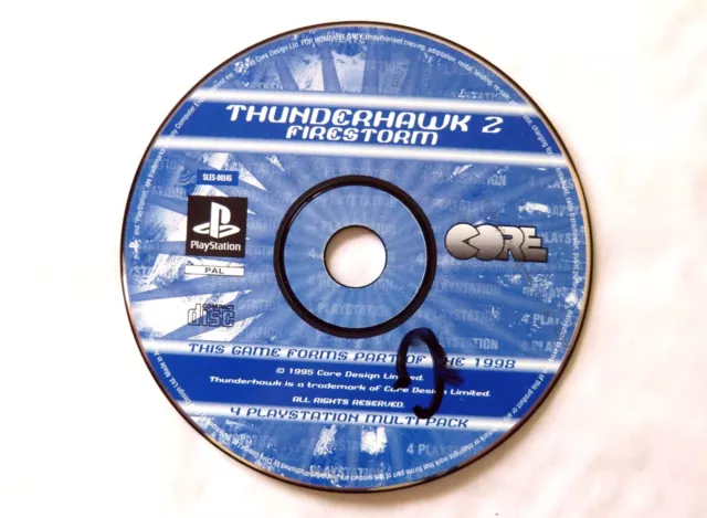 55946 Firestorm Thunderhawk 2 - Sony PS1 Playstation 1 (1995) SLES 00145