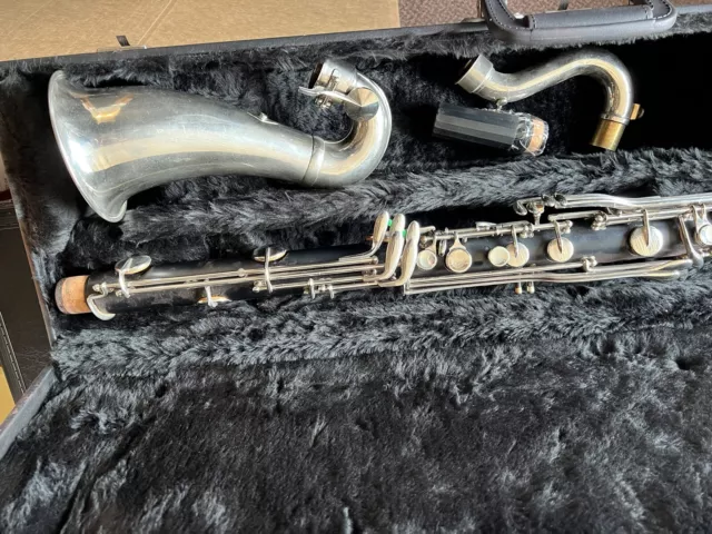 Bundy Bass Clarinet W Case New #10084 Overhauled Bundy Bass Clarinet W Case New #10084 Overhauled